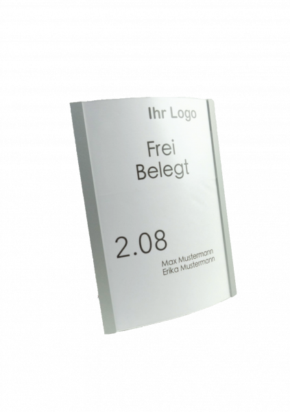 Türschild 100 mit einstellbarem LED-Statuslicht (160x160mm)